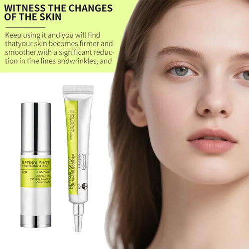 Coréen rétinol vitamine C hydratant Shot resserrement Booster crème pour le visage sérum pour les yeux éclaircissant les cernes raffermissant hydratant